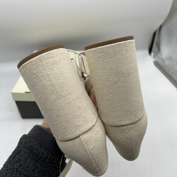 a.n.a Womens Holland Heeled Sandals Cream Natural Platform Size 10M - Picture 11 of 16